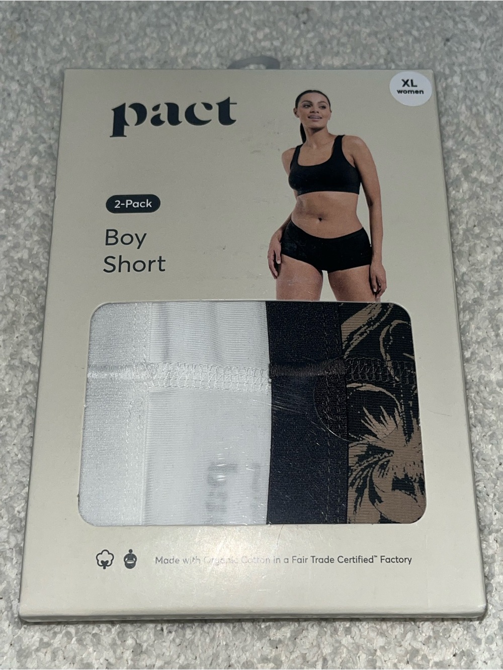 PACT Organic Boy Short- Set of 2